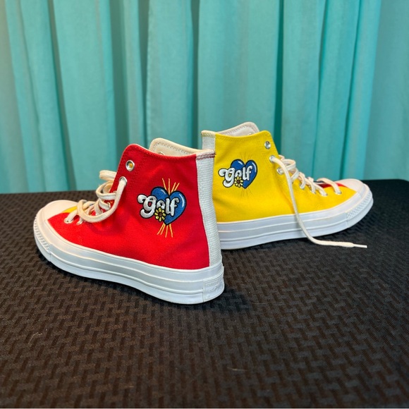 Tyler the Creator Golf le fleur converse. Men’s 6.5, womens 8/8.5. Like NEW! - Picture 5 of 8